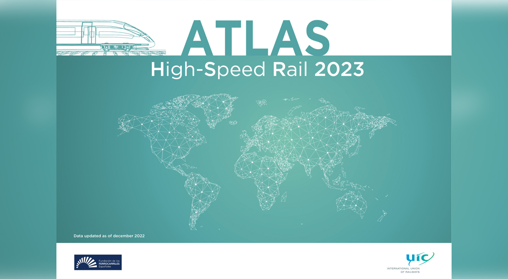 Publicado el informe 2023 del Atlas de la Alta Velocidad ferroviaria en el mundo